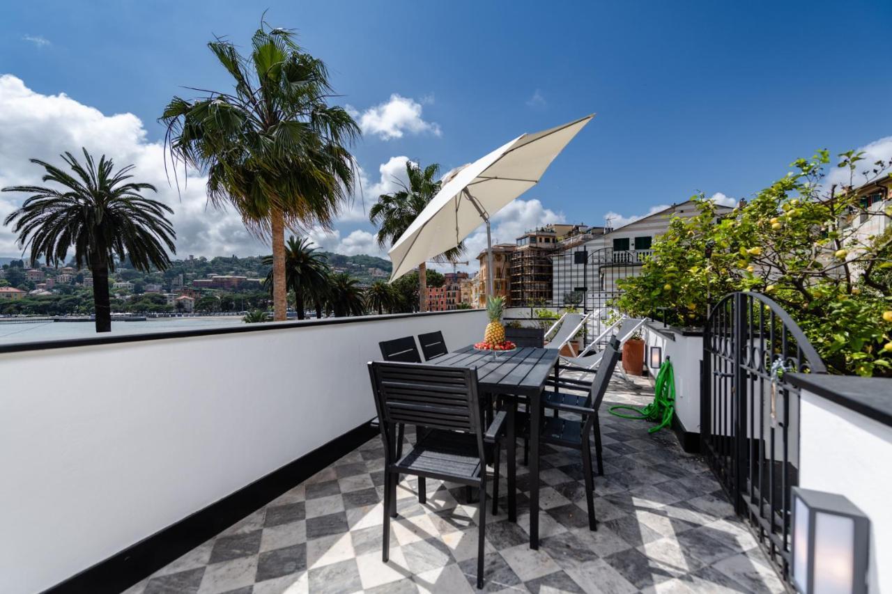 Casa Garibalda - Seafronf Apartment Rapallo Bagian luar foto