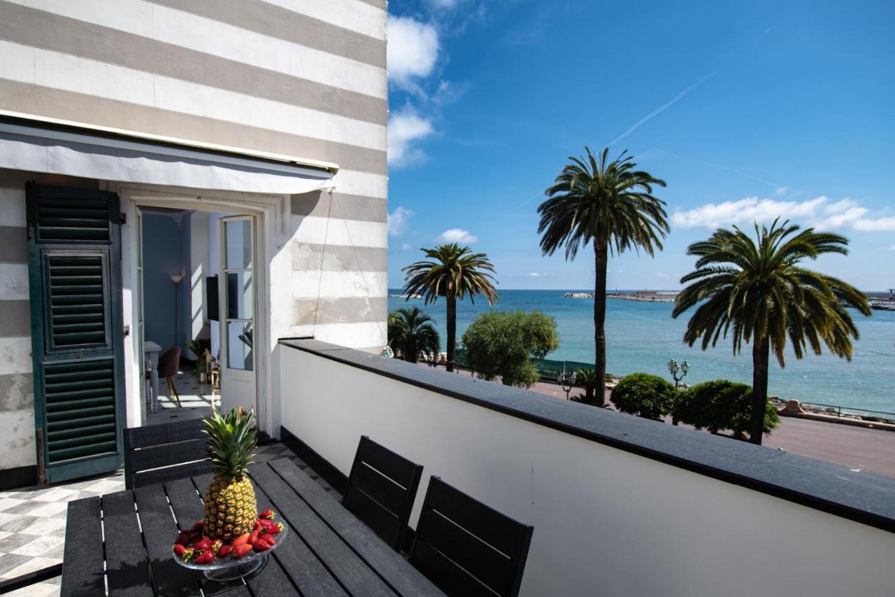 Casa Garibalda - Seafronf Apartment Rapallo Bagian luar foto