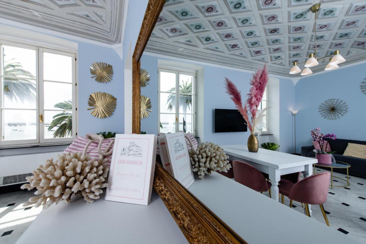 Casa Garibalda - Seafronf Apartment Rapallo Bagian luar foto