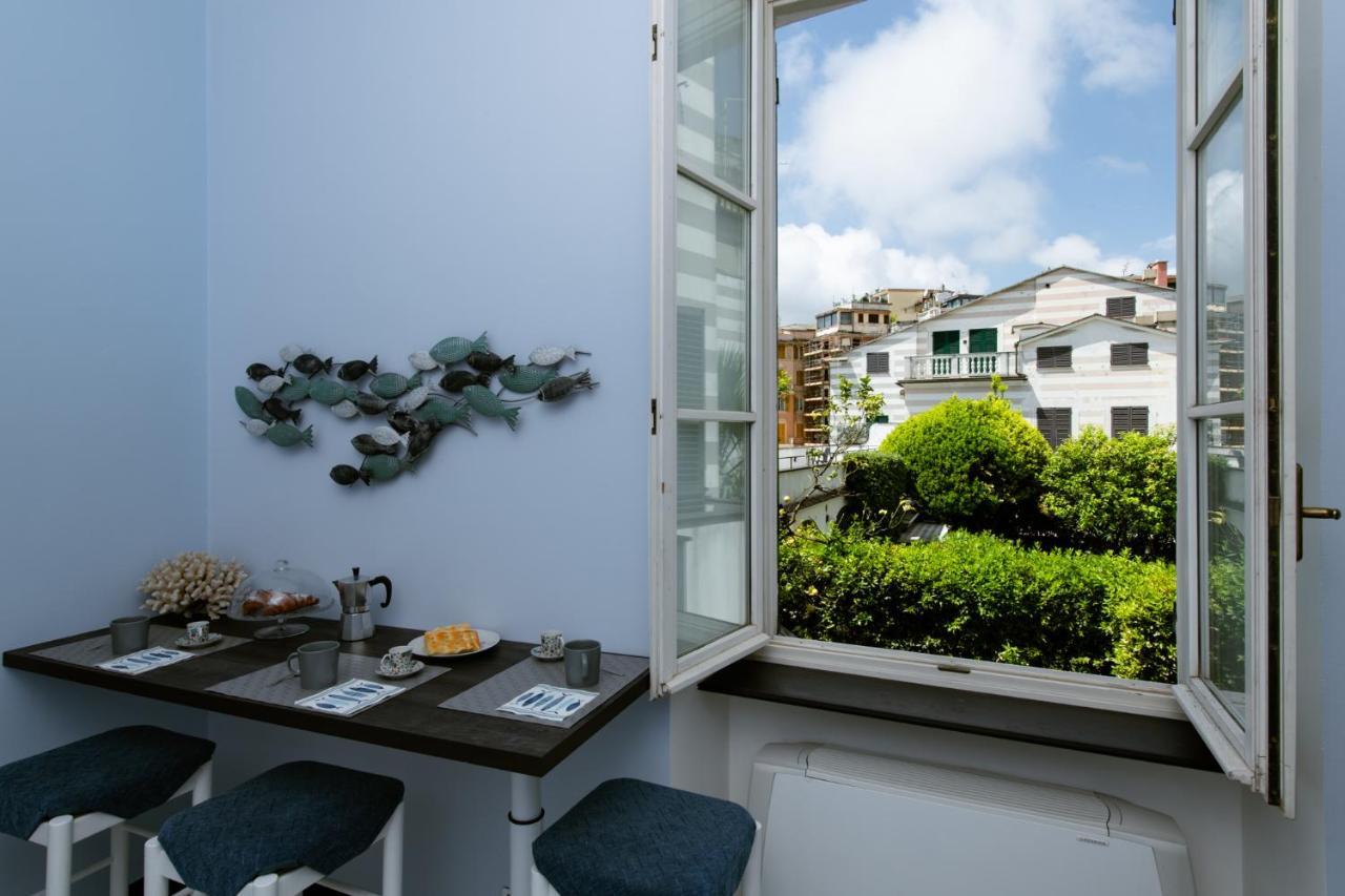 Casa Garibalda - Seafronf Apartment Rapallo Bagian luar foto